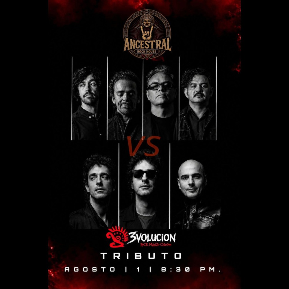 Tributo al Rock en Espa�ol con 3voluci�n