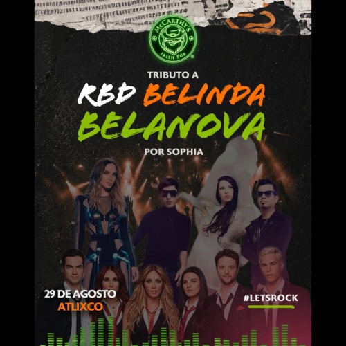 Tributo a RBD, Belinda y Belanova por Soph�a Rock