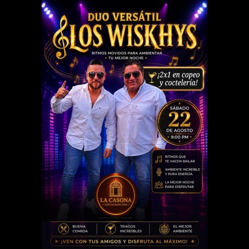 D�o Vers�til Los Wiskshys en La Casona Z�calo