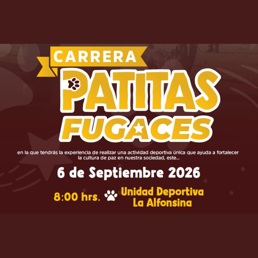 Carrera Patitas Fugaces 2026