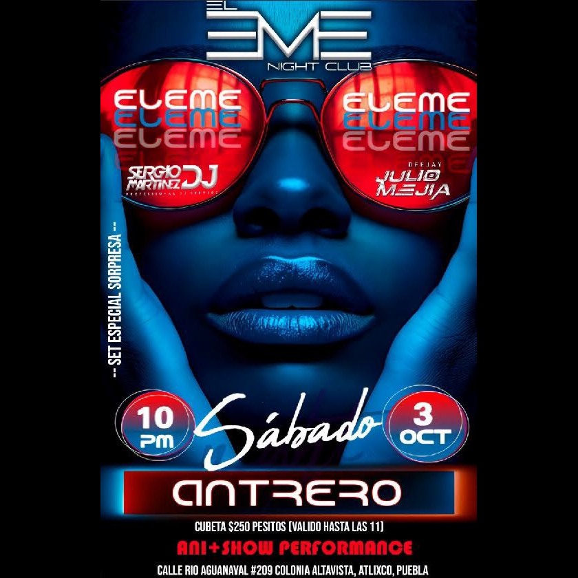 S�bado de DJs y Show Performance en El M Night Club