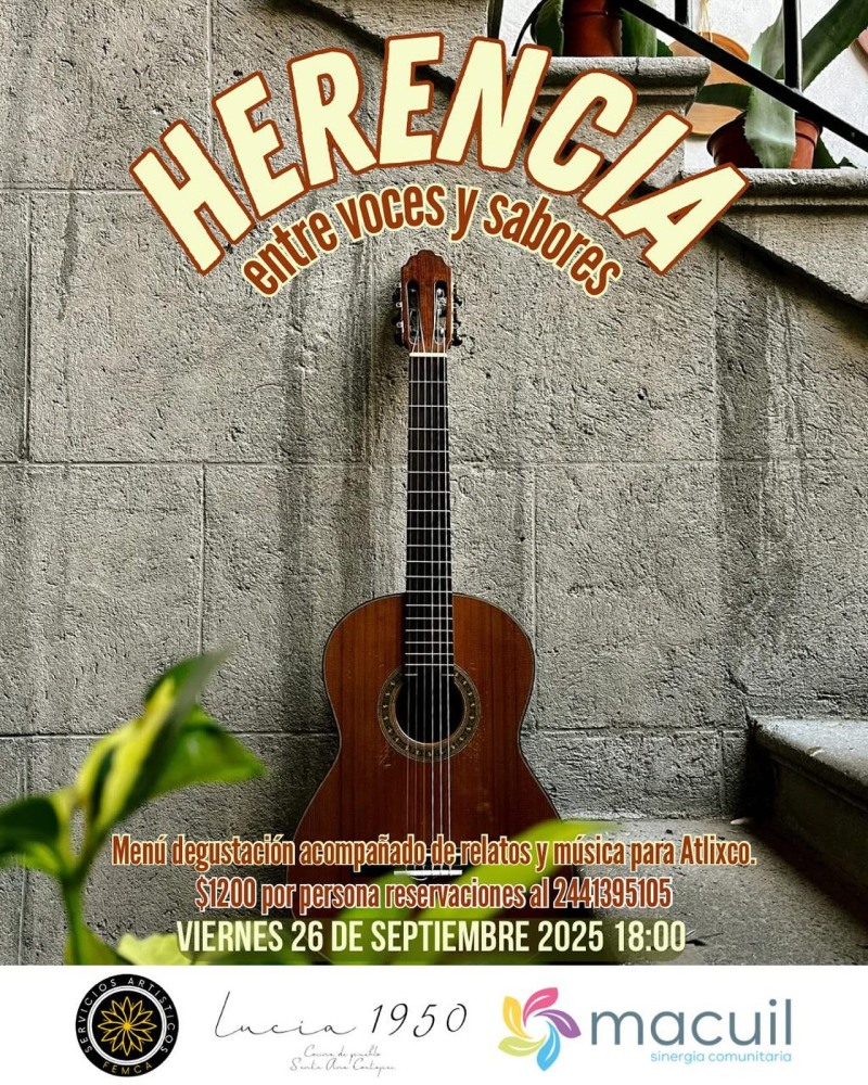 Herencia entre voces y sabores