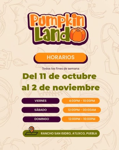 Pumpkin Land Atlixco 2025