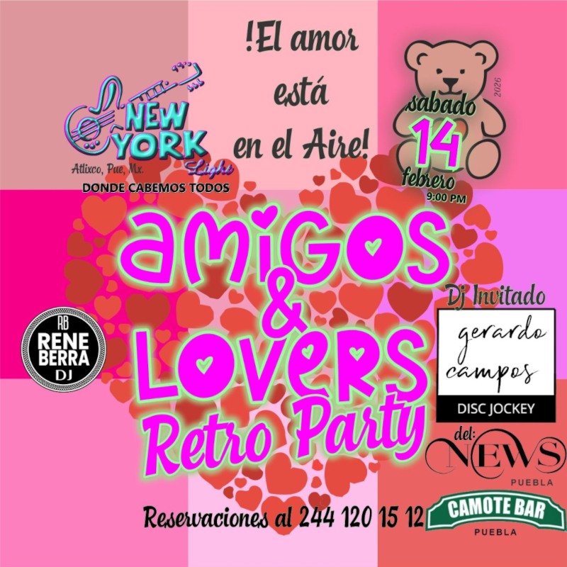 Amigos y Lovers Retro Party