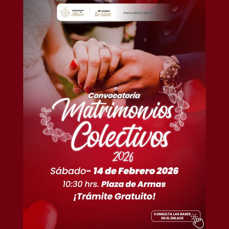 Matrimonios Colectivos 2026