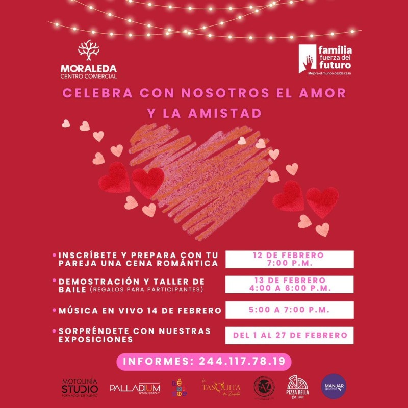 Celebra con nosotros el amor y la amistad