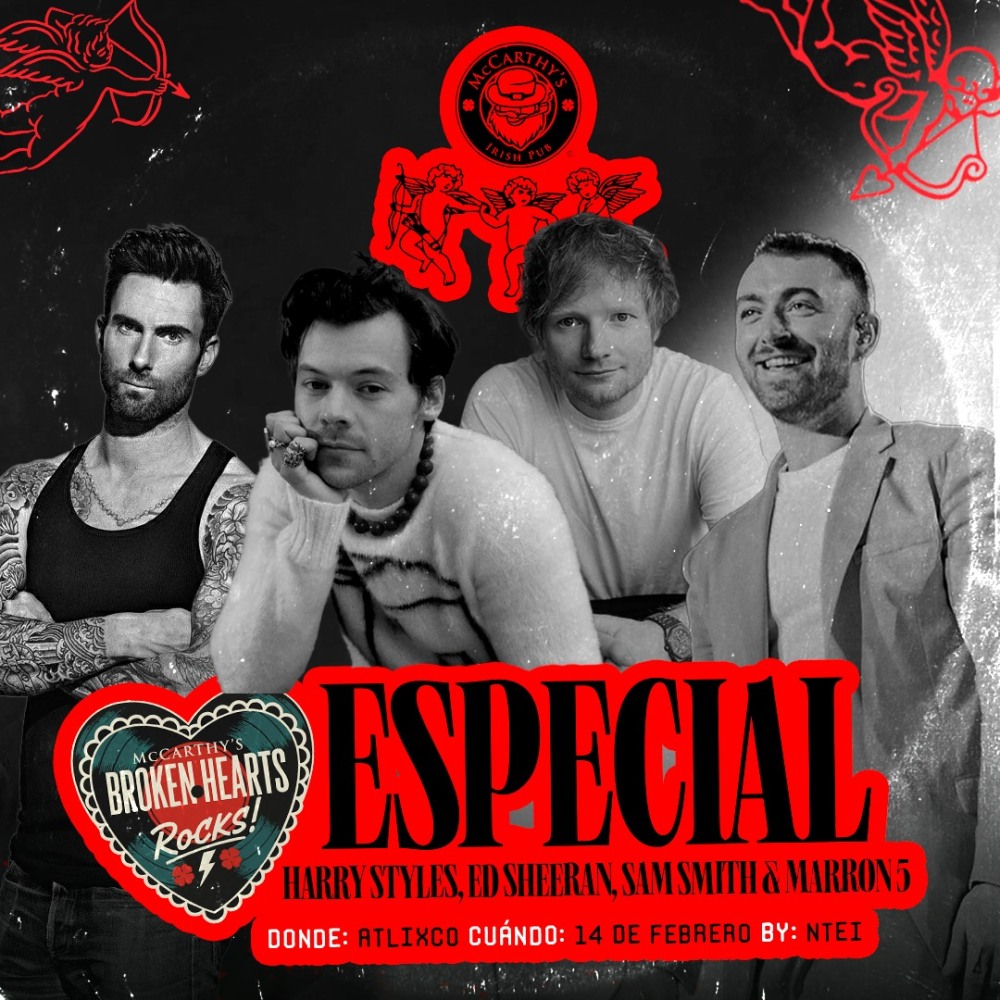 Especial 14 de febrero McCarthiys