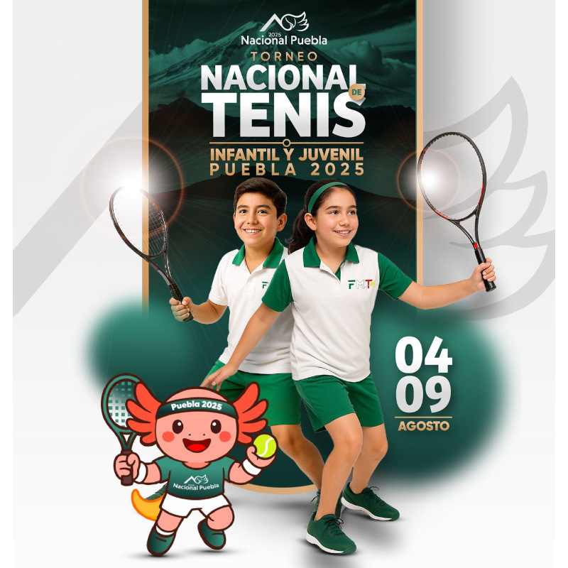 Nacional de Tenis Infantil y Juvenil Puebla 2025