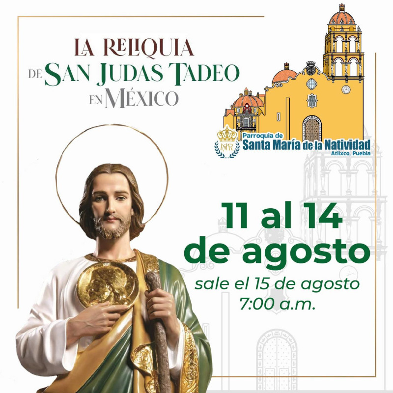 La Reliquia de San Judas Tadeo en Mxico