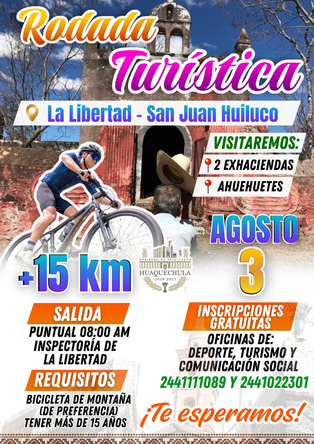 Rodada Turstica - Huaquechula